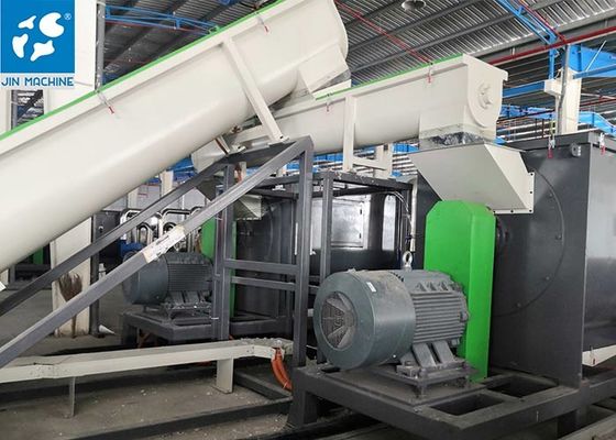 2000KG/h High Output Plastic Recycling Washing Line