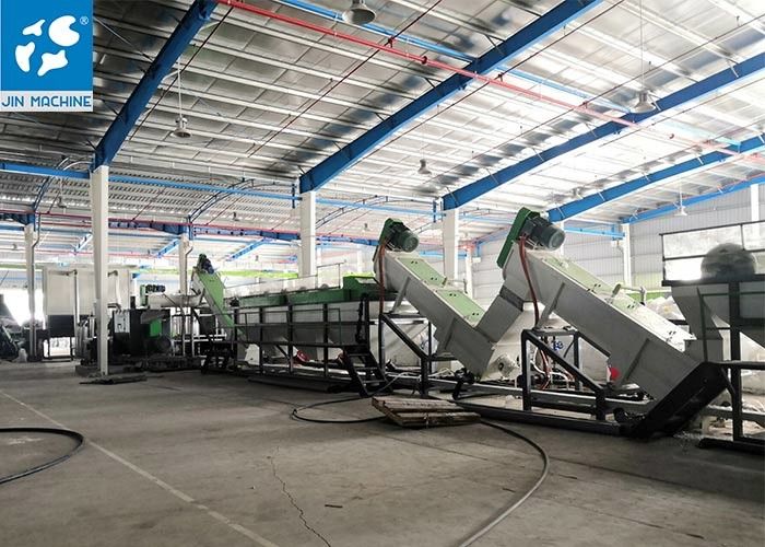 Agriculture HDPE PP Plastic Film Washing Line 2000kg/h