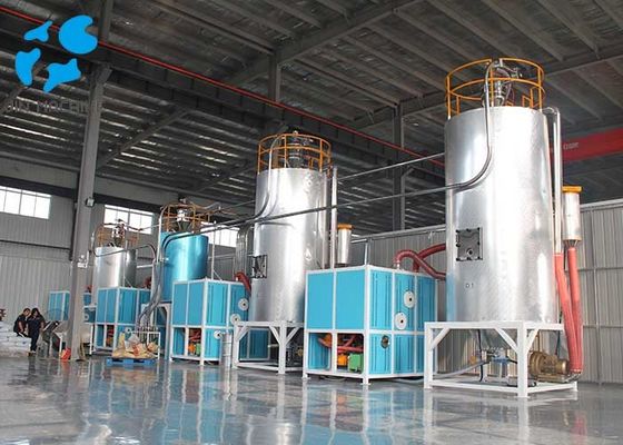 Multiple Protection 2500KG/H PET Flakes Desiccant Bed Dryer